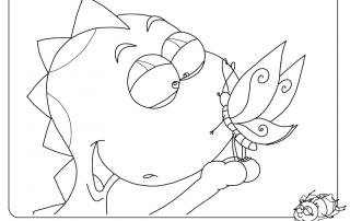 Dibujo Hocus & Lotus 3 años